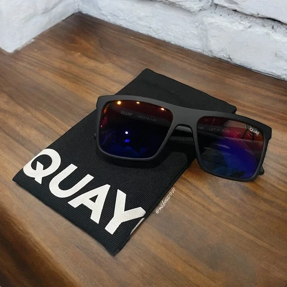 Quay Australia Let it Run Ombré Sunglasses BRAND NEW